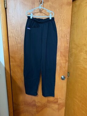 Patagonia vintage Black polartec Fleece base layer size large